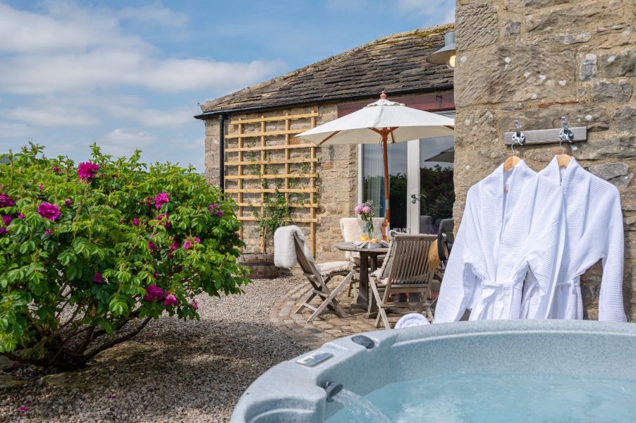 a hot tub break in north yorkshire